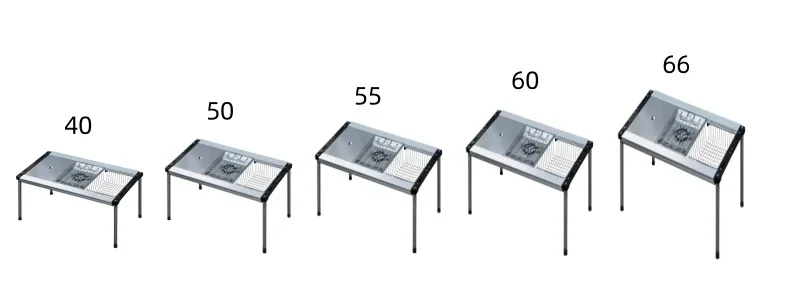 Description Picture 6 of itemIGT Table Legs Table Accessories Stainless 5 Gear Adjustable Height Telescopic Outdoor Camping Portable Combination Table Leg