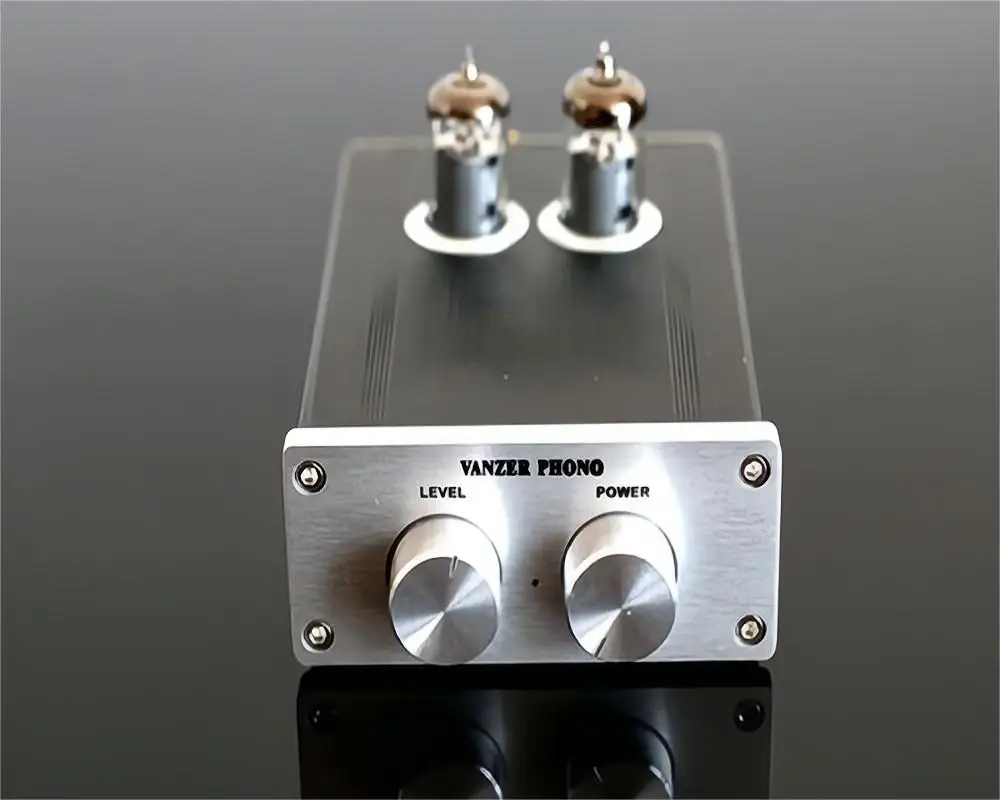 

New Adjustable Volume Electronic Tube Phono Amplifier Vinyl LP Gallophone Amplifier