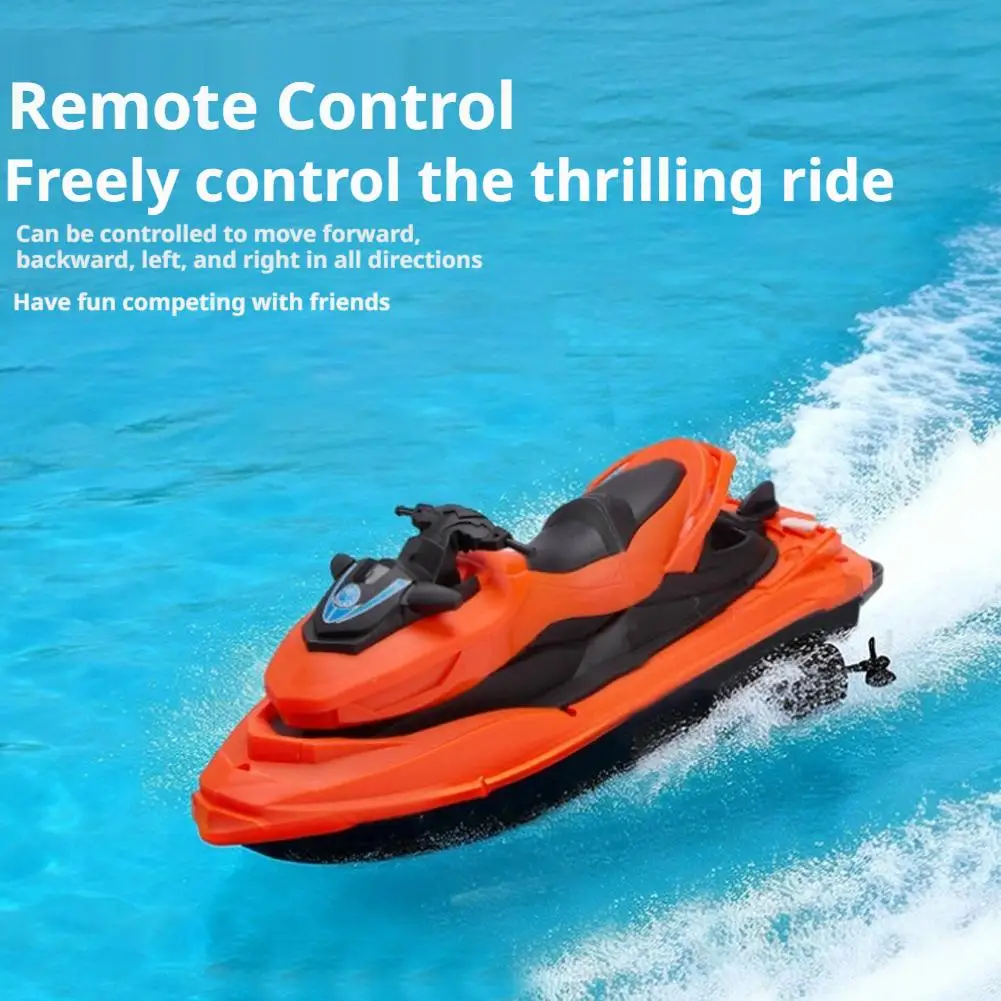 Bateau RC Télécommandé Vitesse Élevée Yacht Jouet Eau