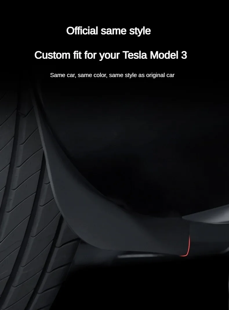 Weerbestendige splash guards voor premium EV