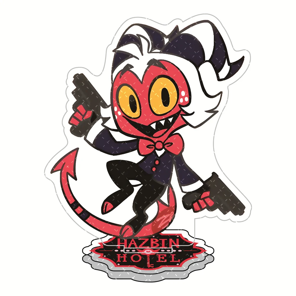 Gothic Chibi Collectible Acrylic Stand - Dark Cute Character Desktop Display Toy Gift