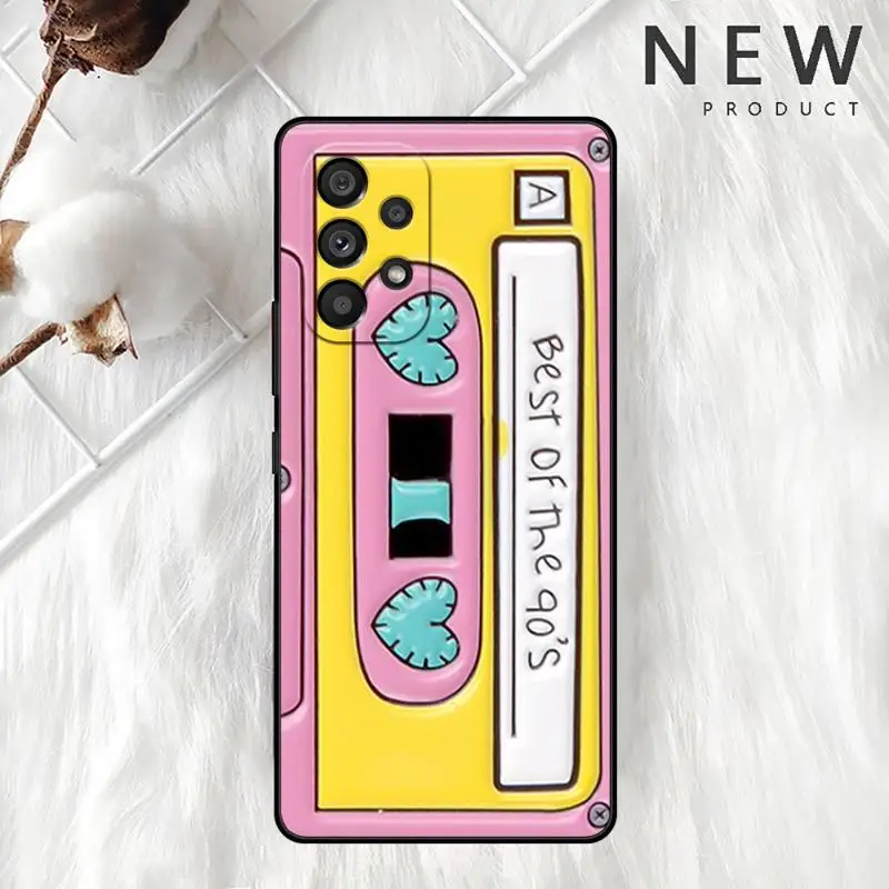 Vintage Mixtape Magnetic Tape Cassette Audio Phone Case