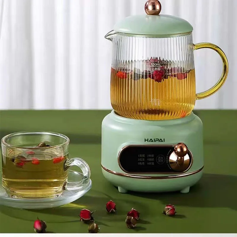 500ml Electric Kettle Health Preserving Pot Glass Boiled Water Tea