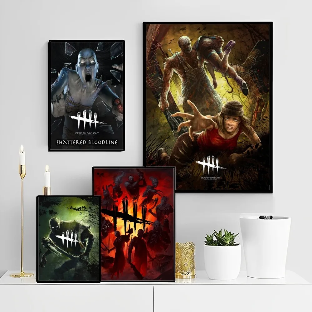 D-Deads B-By D-Daylights Poster Autoadesivo Art Poster Retro Kraft Paper Sticker Diy Room Bar Cafe Vintage Decorativo