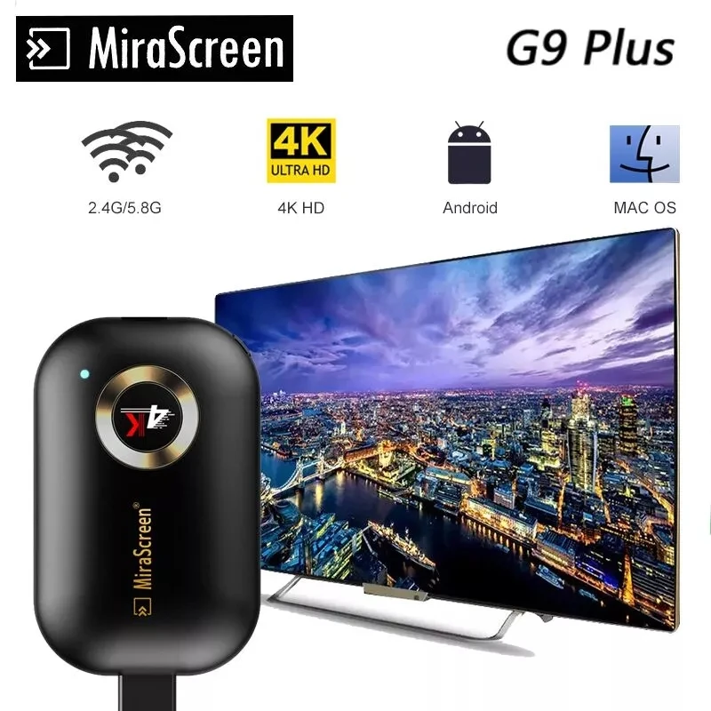 Miracast TV Stick HDMI-совместимый беспроводной ресивер 4K стандарта Android IPhone Huawei |