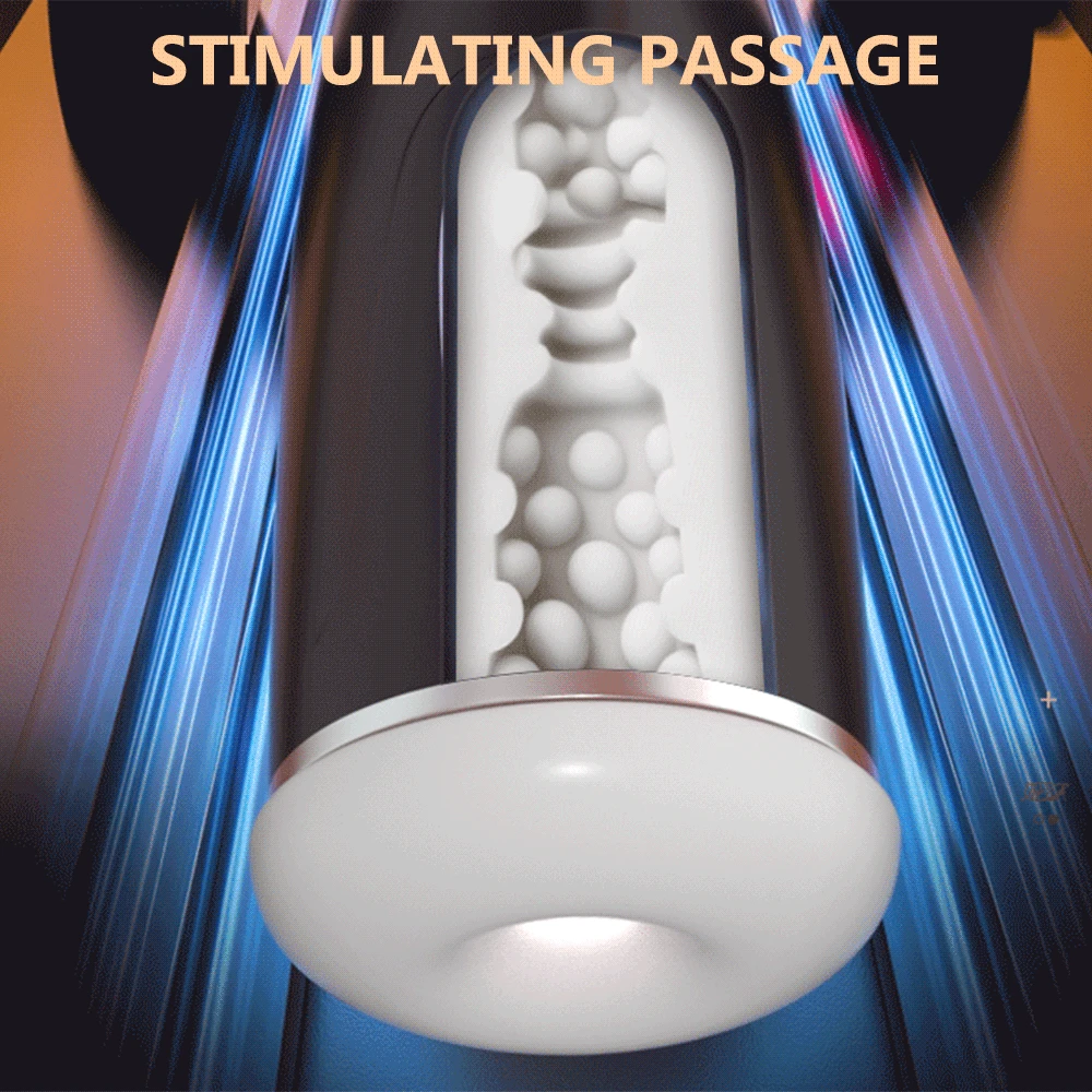 App Control Leistungsstarker Vibrator Männlicher Masturbator Cup Bluetooth Automatisches Saugen Blowjob Pussy Sexspielzeug für Männer S_voghion.com