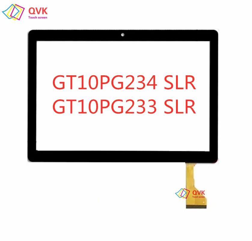 Tablet Capacitivo Digitizer Touch Screen Preto 10.1 Compatível p n Gt10pg233 Slr Gt10pg234 Slr Novo Tamanho 237×167 mm 2.5d