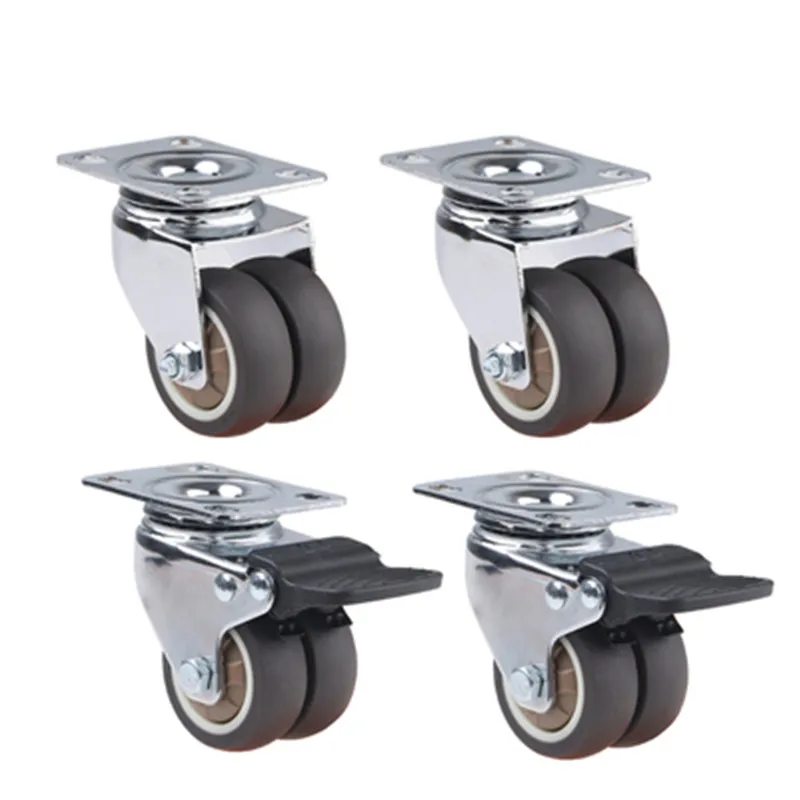 4PCS Swivel Casters Wheels 2