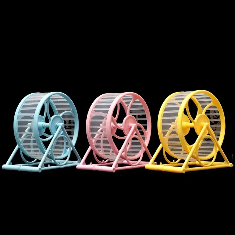 Exercise Wheel Hamster Wheel Large Pet Jogging Hamster Sports Running Wheel Cage Accessories Toys Small Animals Exercise Pet Supplies