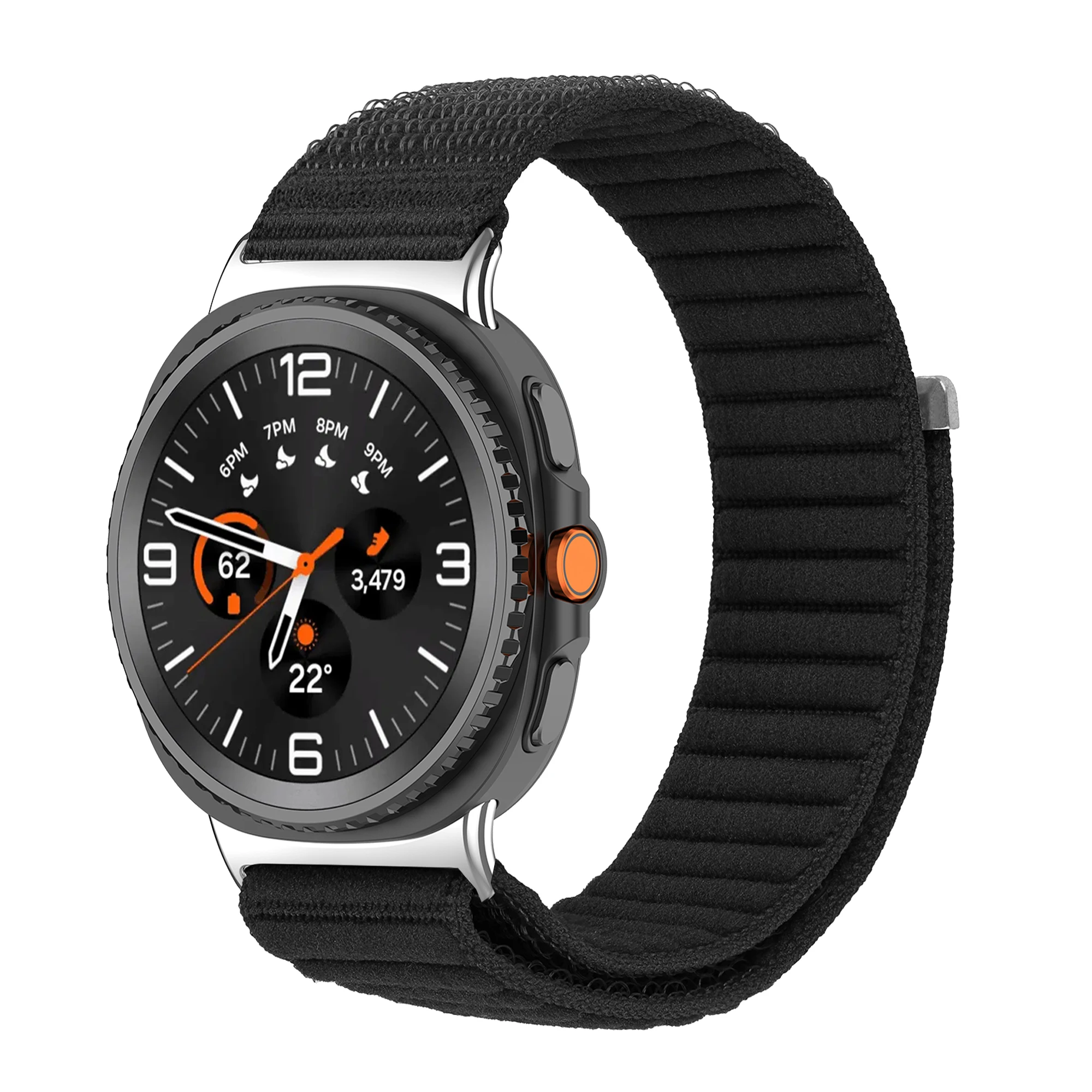 Braided Nylon Loop Strap - Comfortable & Breathable Watch Band Accessory