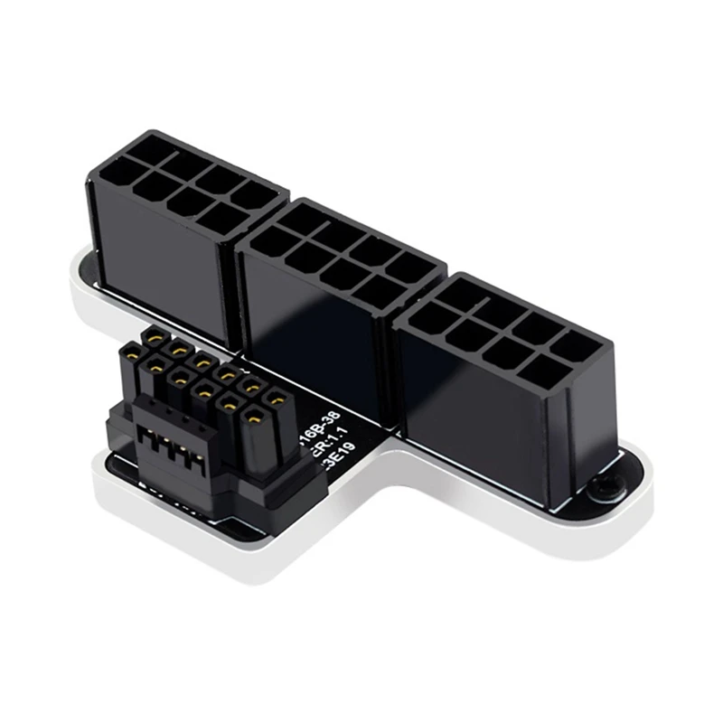 

ATX3.0 12vhpwr 12 + 4P 600 Вт 180 градусов разъем рулевого усилителя, поворотная головка, штекер-гнездо, 3X8pin до 40 серии