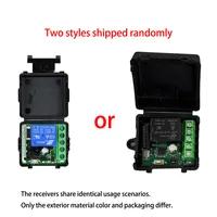 RF 433Mhz Universal Wireless Remote Control Switch DC 12V 10A Relay Receiver Module Transmitter Garage Door On Off Light Switch 6