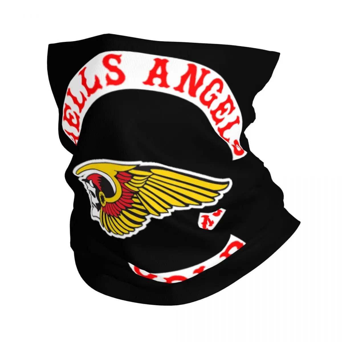 

Hells Angels Motorcycle Club Accessories Bandana Neck Gaiter Mask Scarf Warm Fishing Balaclava Unisex All Season