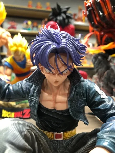 16cm Dragon Ball Z Anime Figure Future Trunks Ssj2 PVC Action Figure Anime  Gk Model Collection Estátua Brinquedos Presentes de Aniversário - AliExpress