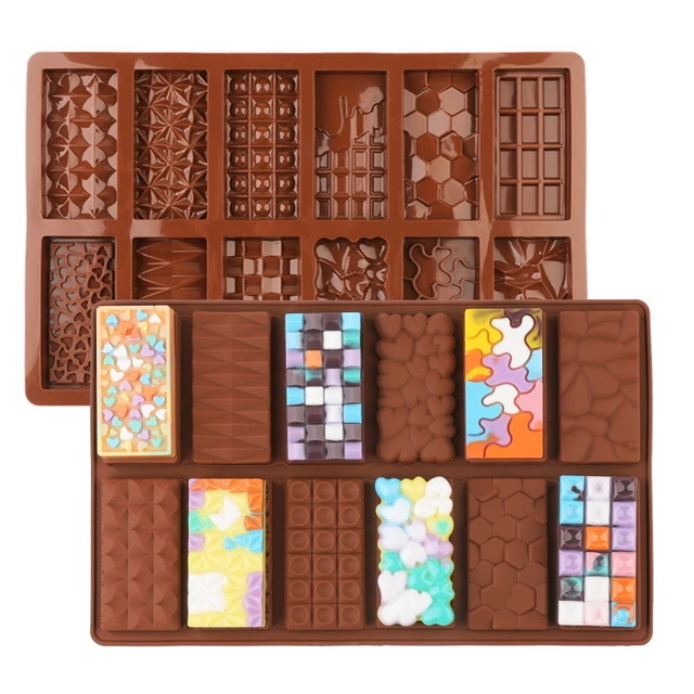 Polycarbonate Protein Bar Mold Chocolate DIY Mould