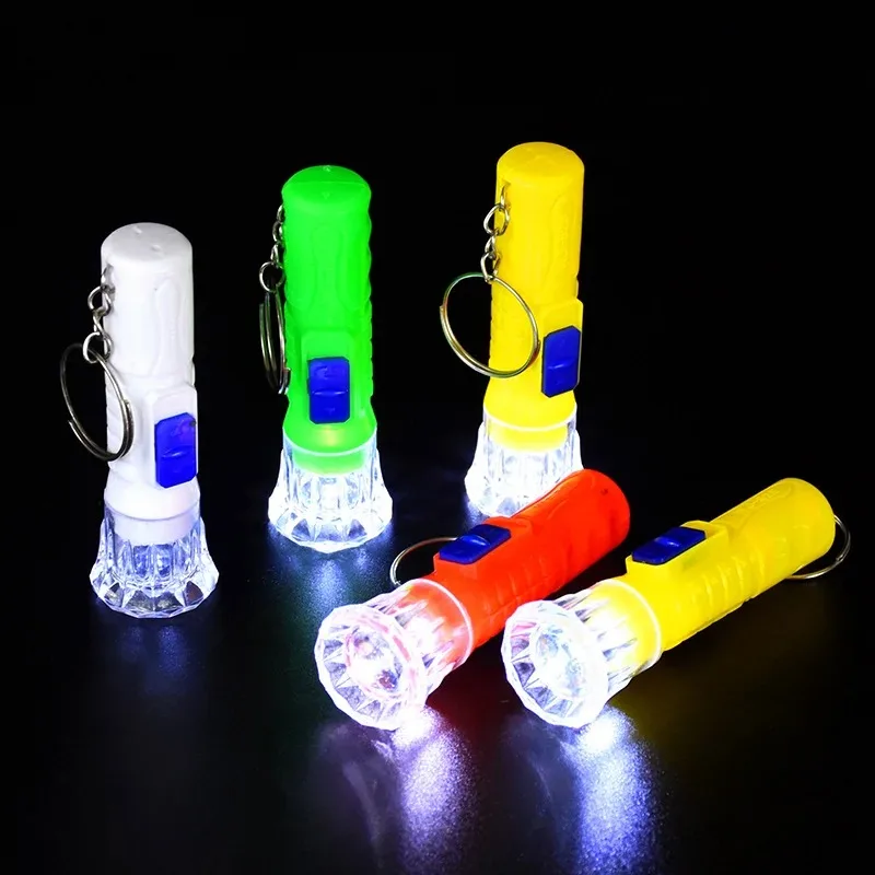 Children toys 24Pcs Mini Children LED Flashlight Lamp Toy for Kids Birthday Party Favors Pinata Fillers Goodie Bag Gift Girls School Pack