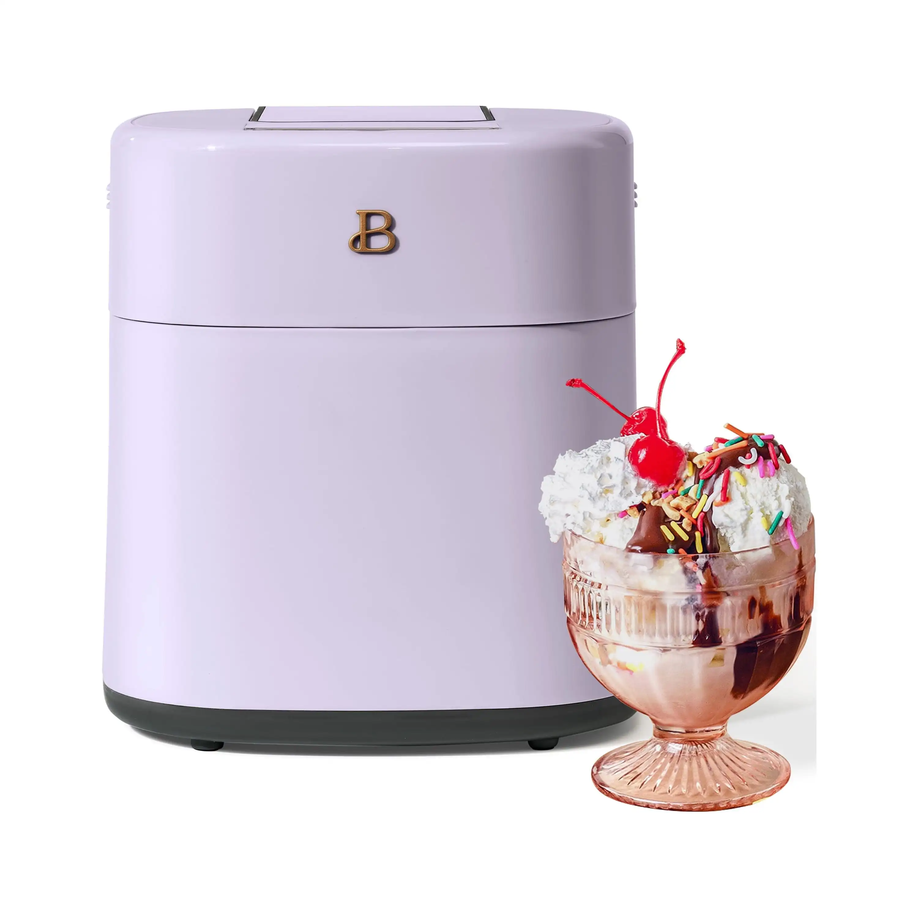

Красивая машина для мороженого 1,5 Qt с сенсорным активированным дисплеем, Лаванда от художника Барримор
