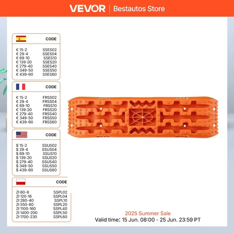 10 Ton Traction Boards for All Vehicles