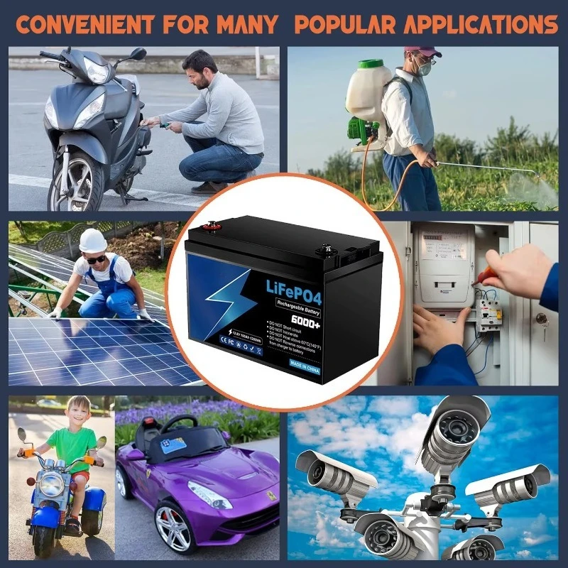 LiFePO4 교체용 12.8V 23Ah LifePO4 배터리 팩 (잠수함, 오토바이, RV, 보트용 BMS 포함)