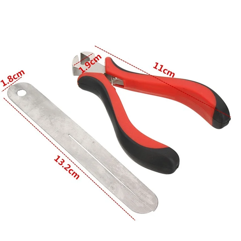 

1pc Guitar Bass String Cutter Scissors Pliers Fret Nipper Puller with 2pcs Fret Puller