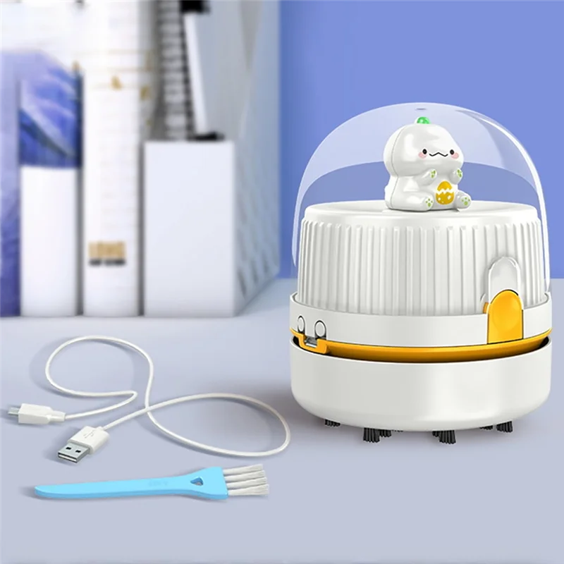 SB-진공청소기 Withnight Light 데스크 진공청소기 충전식 진공청소기 화이트