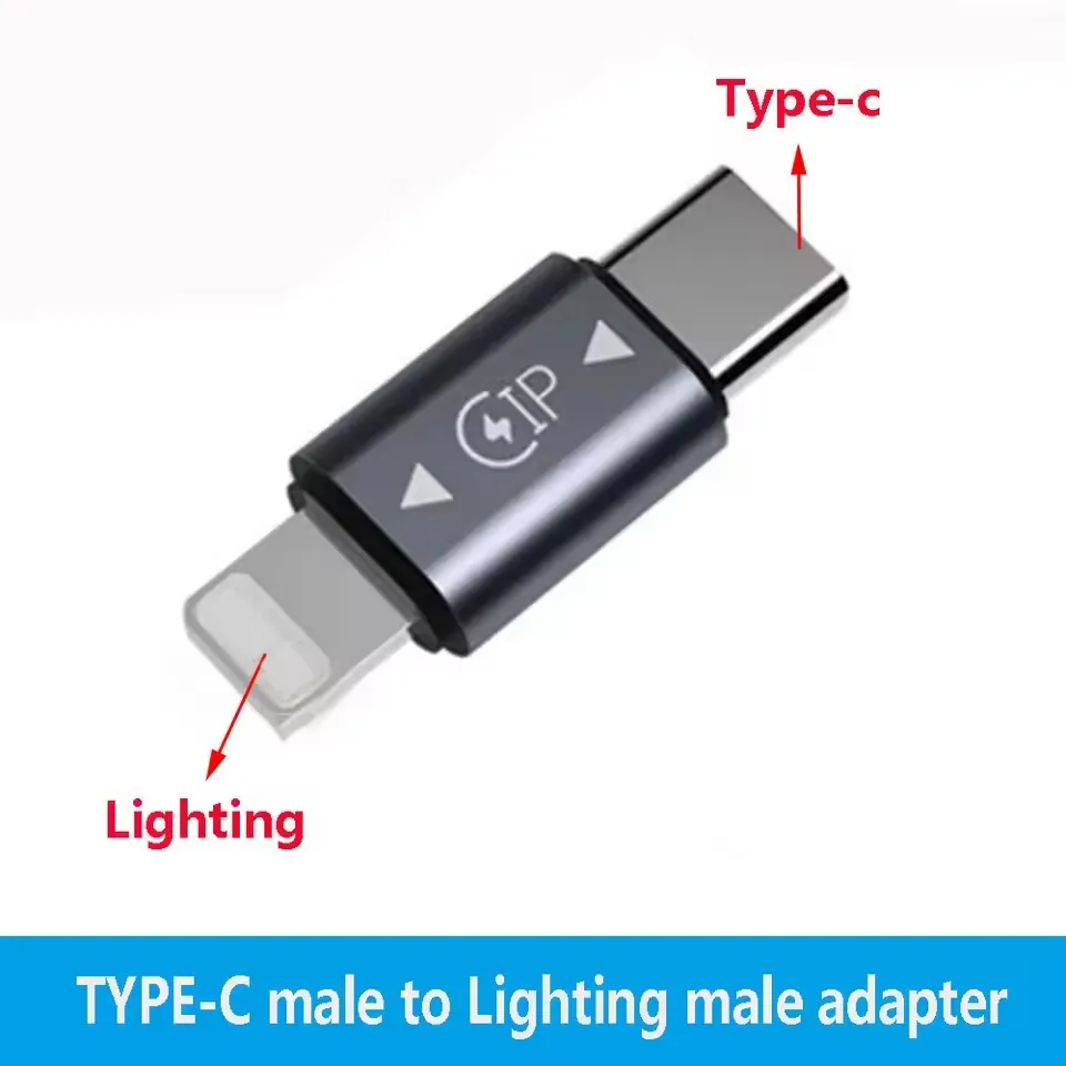 Enhanced Product Title:  
USB-C to Lightning OTG Adapter for Fast Charging and Data Transfer