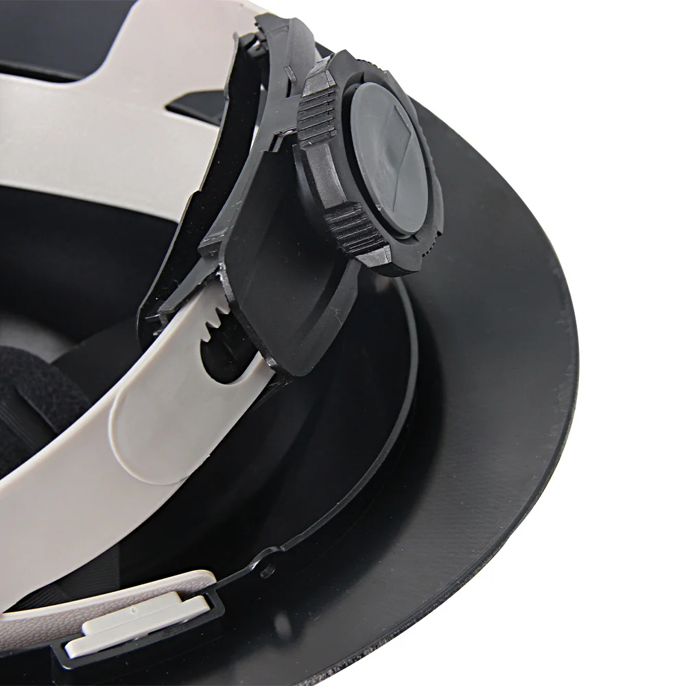 Safety Helmet Laser Forging Pattern Full Brim Hard Hat 4/6 Point Suspension Adjustable Construction Safety Helmet ABS ANSI Engineer Work Hat