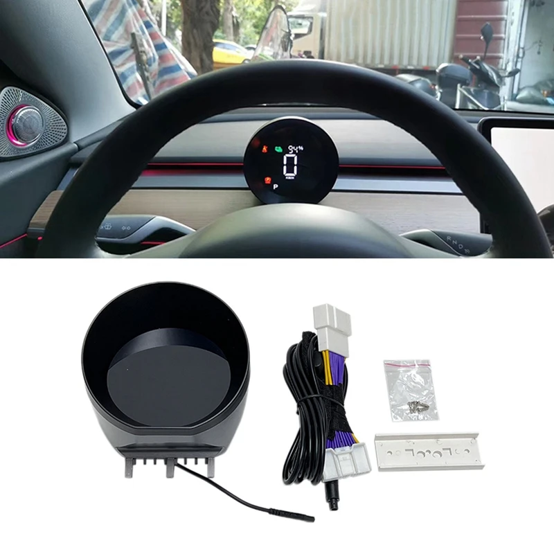 

Мультимедийный дисплей на руль для Tesla Model 3, многофункциональный дисплей на руль с высоким разрешением, ЖК-дисплей, инструменты для мультимедиа, OBD-запчасти