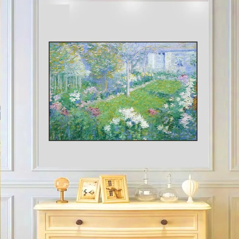 

1613011 Landscape painting hanging painting sofa background wall decoration entry porch oil painting