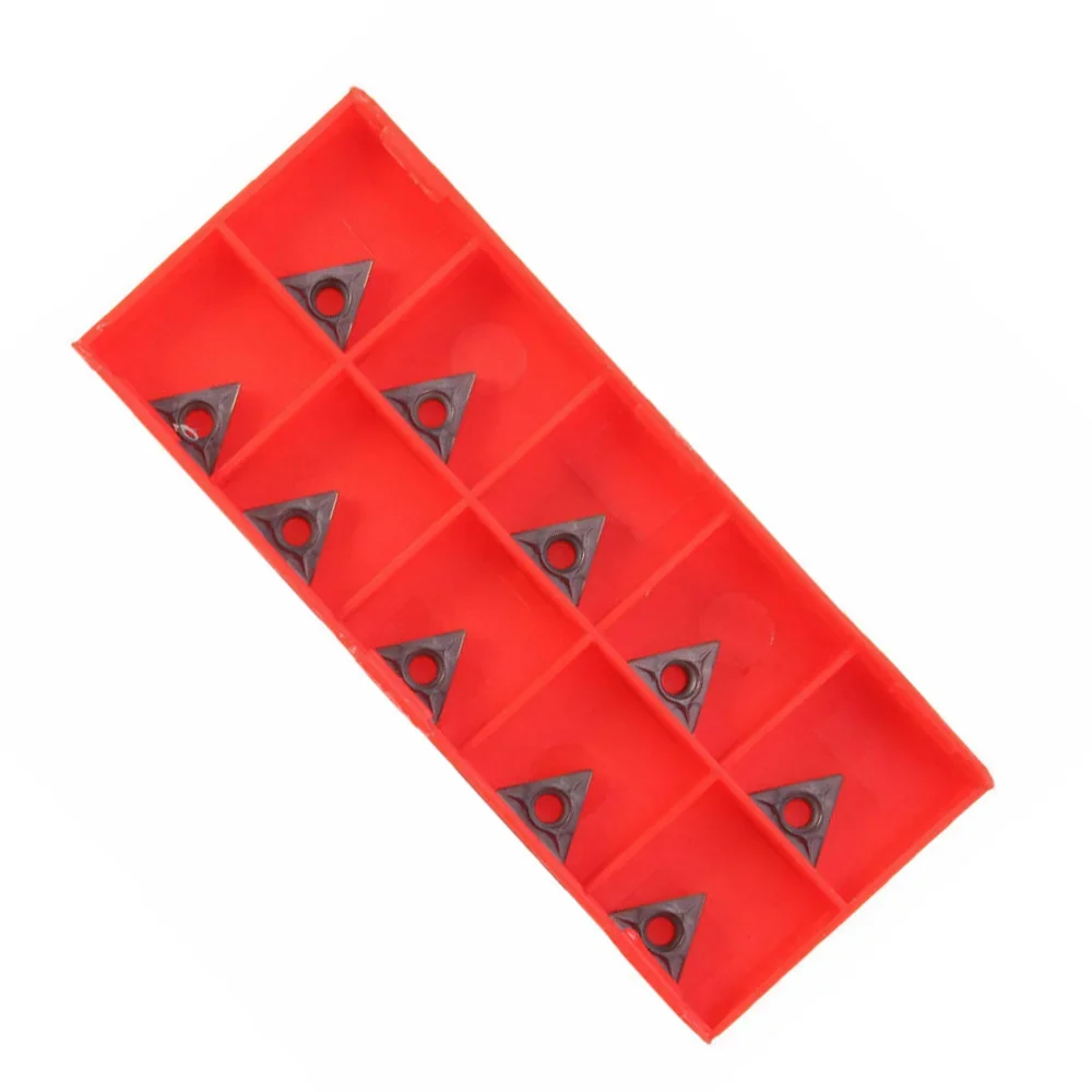 

Steel Inserts CNC Carbide Cutter Lathe Metalworking Replacement TCMT 731 Turning Tools Workholding Useful Durable