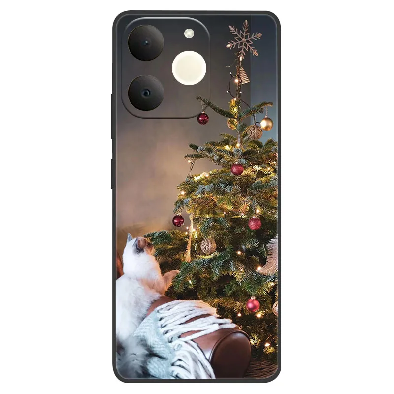 Christmas Edition Soft Silicone TPU Back Cover - Festive Phone Case Bumper