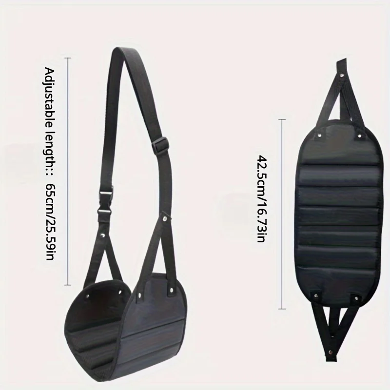 1Pc/2Pcs Airplane Travel Pedals, Office Suspension Straps, Portable Travel Accessories with Adjustable Height