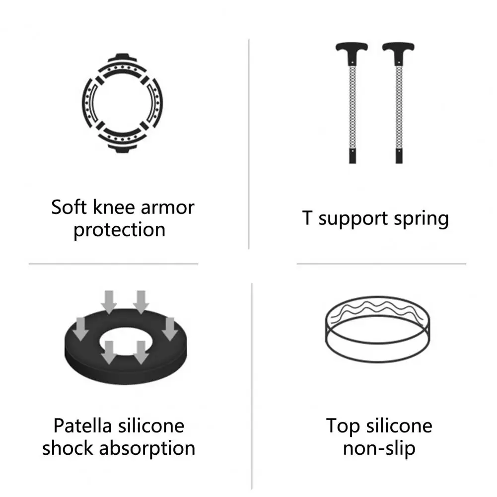

Спортивный наколенник, 1 шт., практичный влагоотводящий наколенник с хорошей вентиляцией, противоударный наколенник для фитнеса
