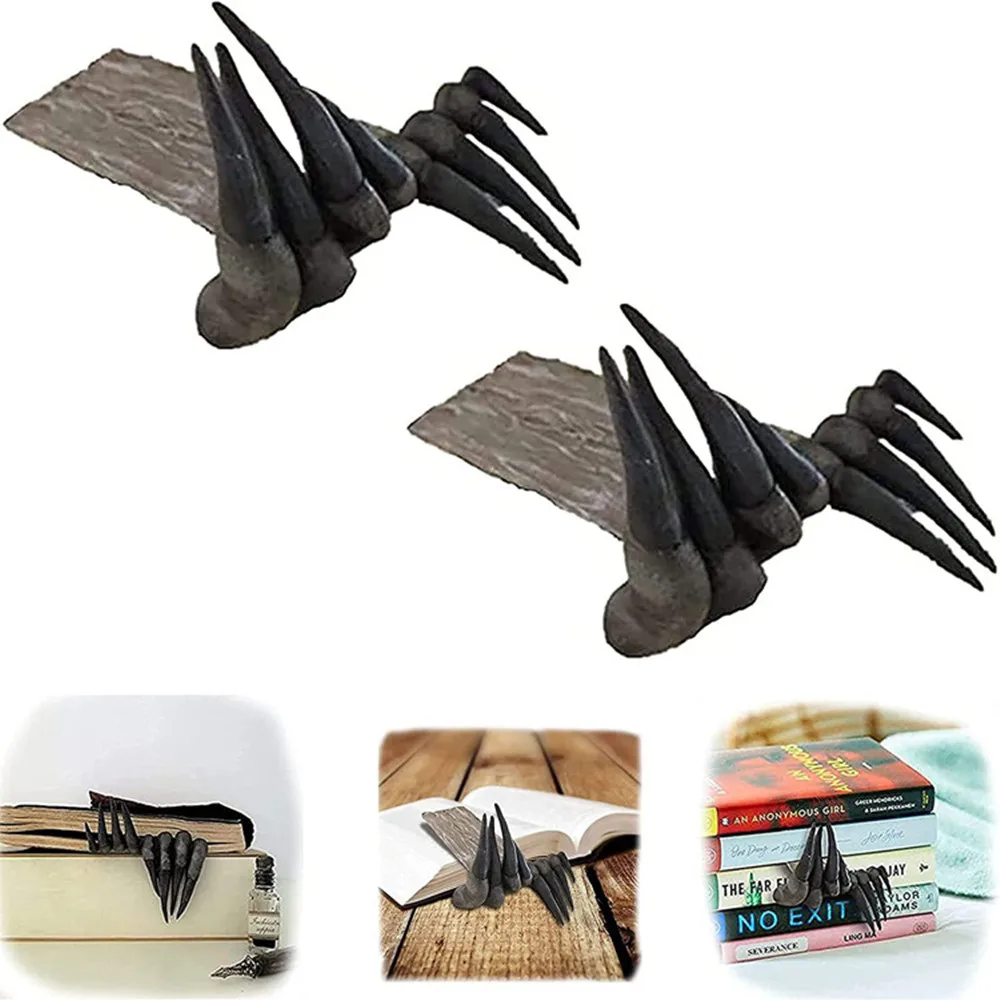 

Thriller Hand Bookmark Fashionable Devil's Hand Resin Bookmark Horror Halloween Bookmark Best Gift For Friends Family