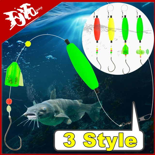 Catfish Bait PROBEROS Catfish Fishing Rigs (5-Pack) Pre-Tied