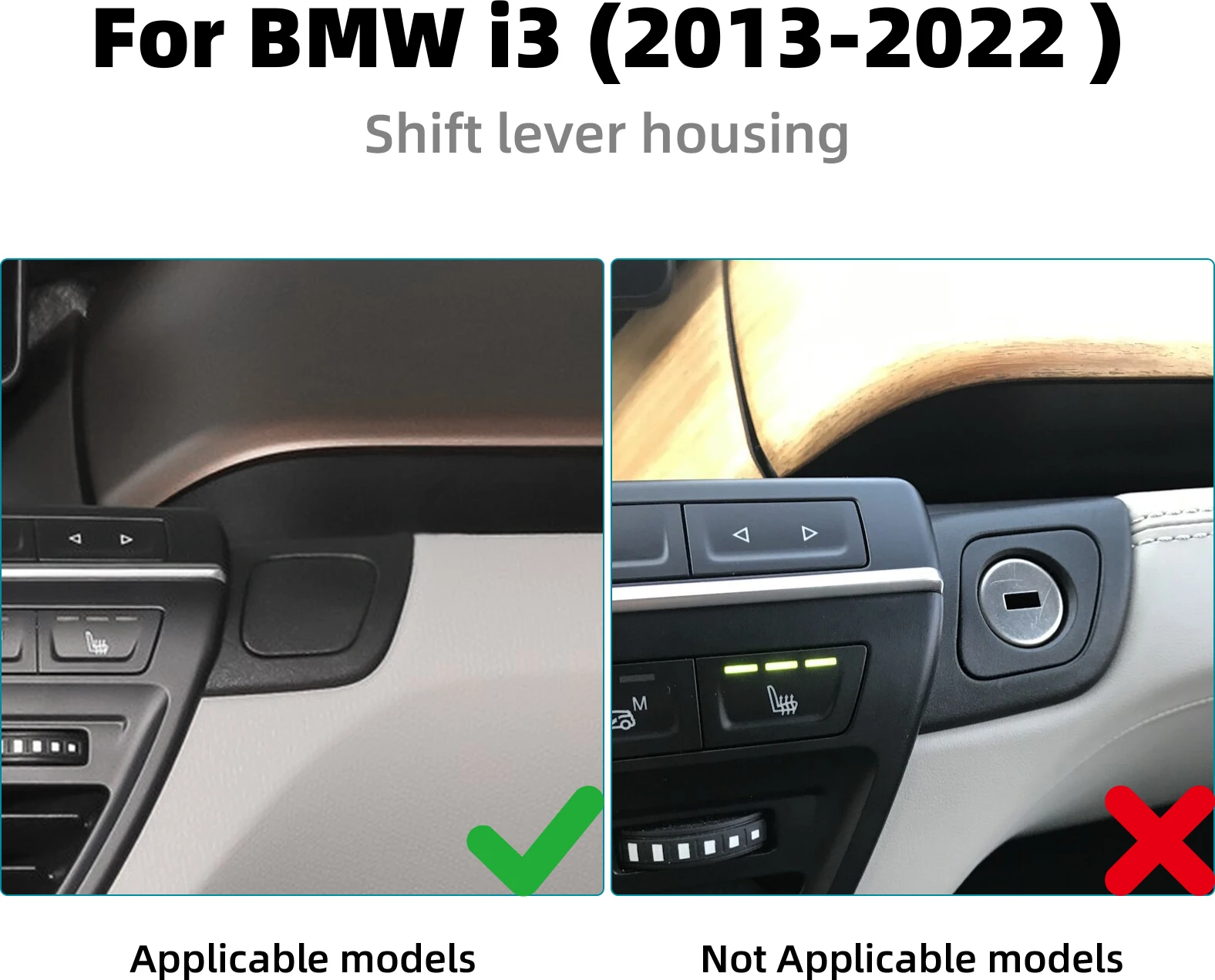 BMW i3 2013 2014 2015 2016 2017 2018 2019 2020 2021 2022용 실제 소프트 카본 파이버 자동차 대시보드 AC 패널 측면 버튼 패널 스티커
