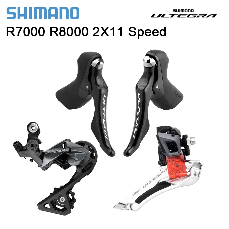 Comando del cambio Shimano Ultegra Di2 R8070 2V per freno a disco (sinistra