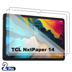2 - Pack Tempered Glass Screen Protector for 14.3 Tablet - Anti - Scratch HD Clear Protective Film (2PCS - TCL NxtPaper 14)