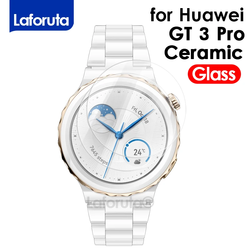 Tempered Glass For Huawei Watch Gt 3 Pro Ceramic Protective For Huawei Gt3  43 46mm Screen Protector Film Smartwatch Accessories - Smart Accessories -  AliExpress