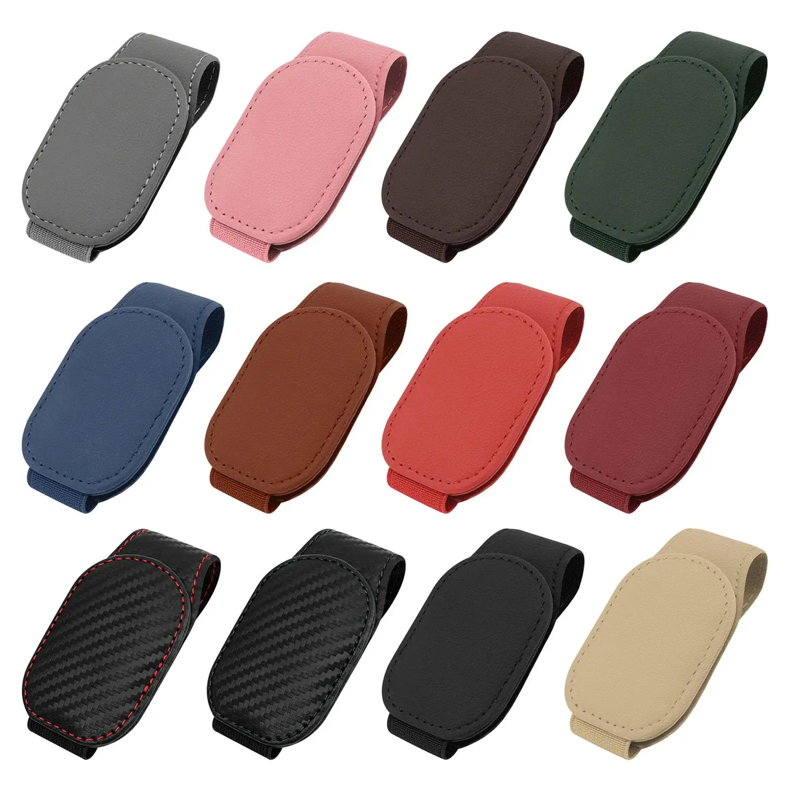 Visor Glasses Clip Holder Universal Bills Tickets Storage Organizer