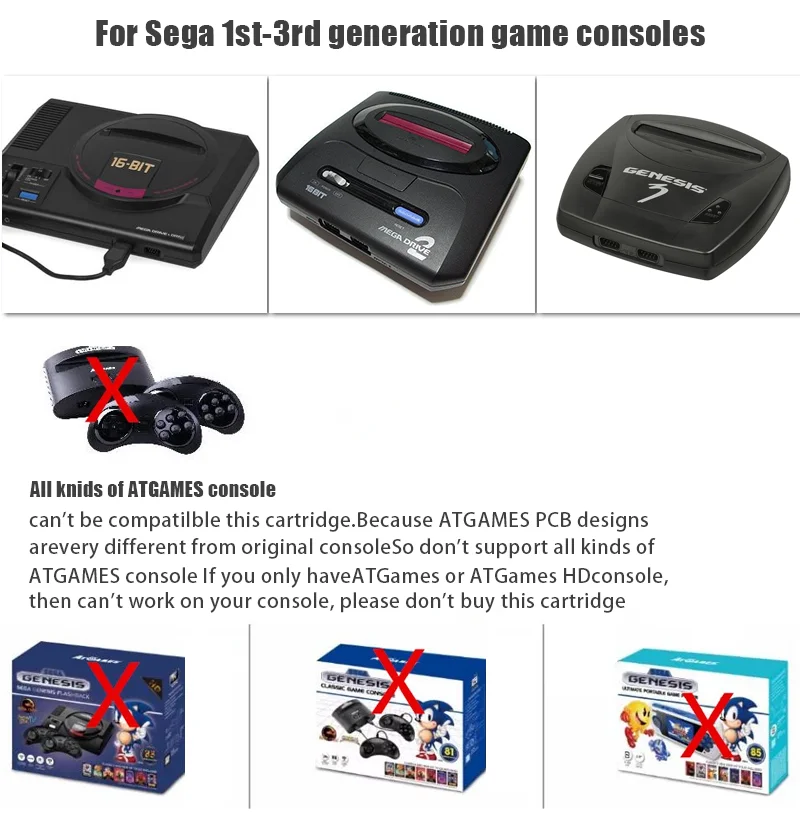 Sega Genesis (Mega Drive) Games Classic Collection (480 in 1