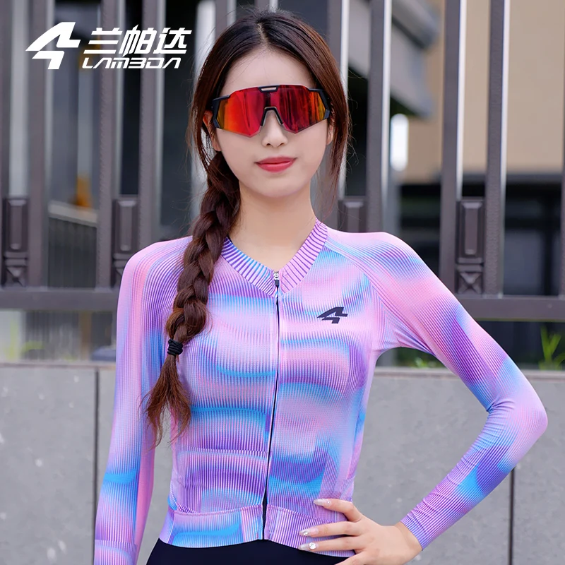 Lameda Women's Cycling Clothing Short-sleeved Professional Multi-pocketed Long-sleeved Cycling Tops New