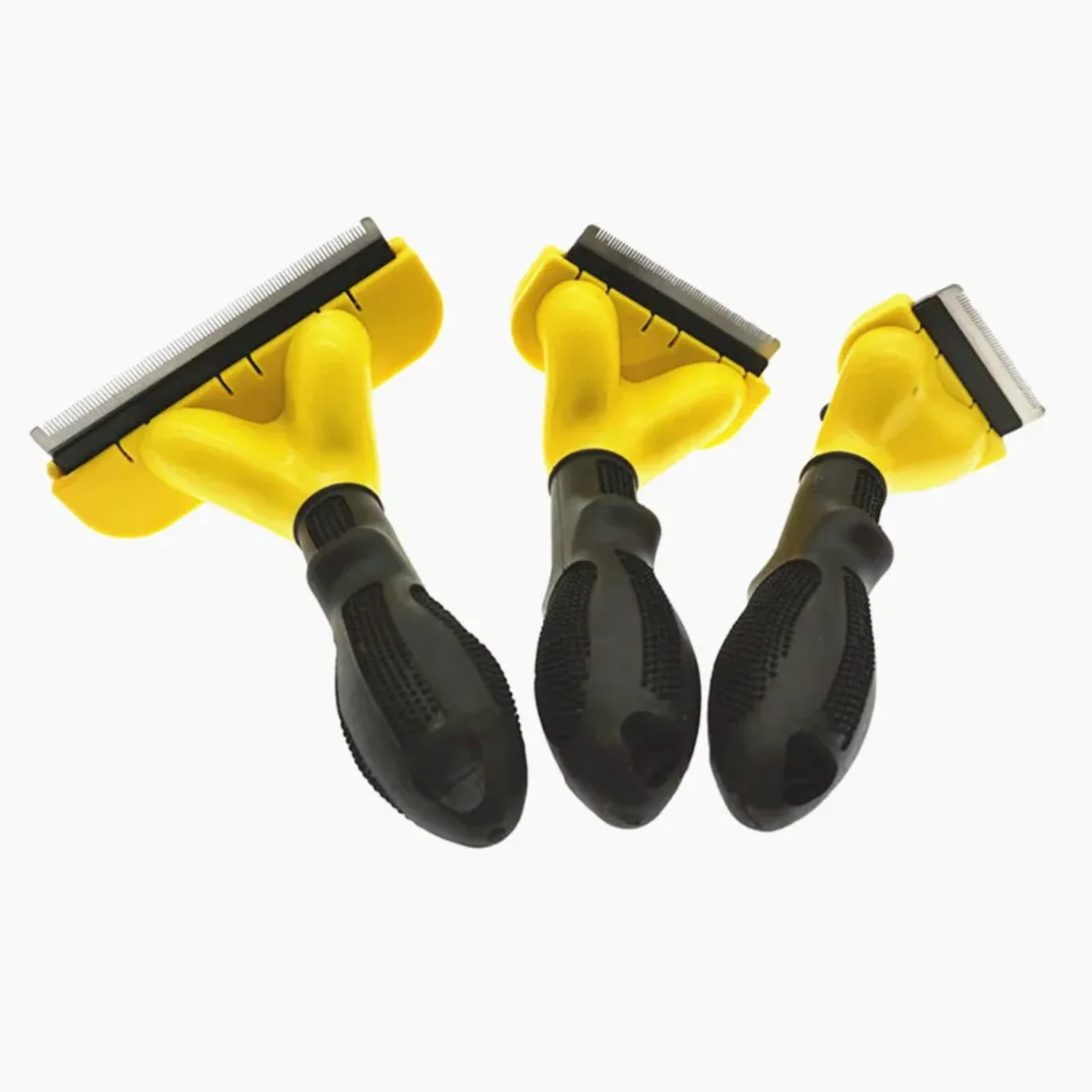 Pet Dog Cat Comb Brush Tool for Shedding Hair Removal-Grooming Supplies for Dogs and Cats