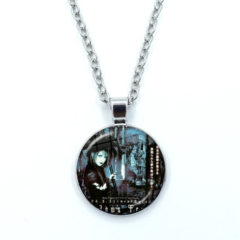 Moi Dix Mois Malice Mizer Mana Sama Glass Dome Cabochon Pendant