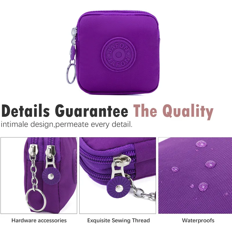 Mini Nylon Coin Purse use case