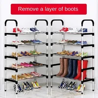 Meuble à Chaussures Métallique 5 Niveaux – Rangement Stable et Élégant pour Maison ou Appartement 3