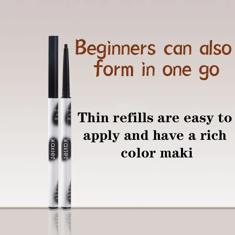Liquid Eyeliner Eye Liner Gel Long-lasting Waterproof Sweat Resistant and Non-smudging Color Developing Student Novice Liquid Eyeliner Makeup