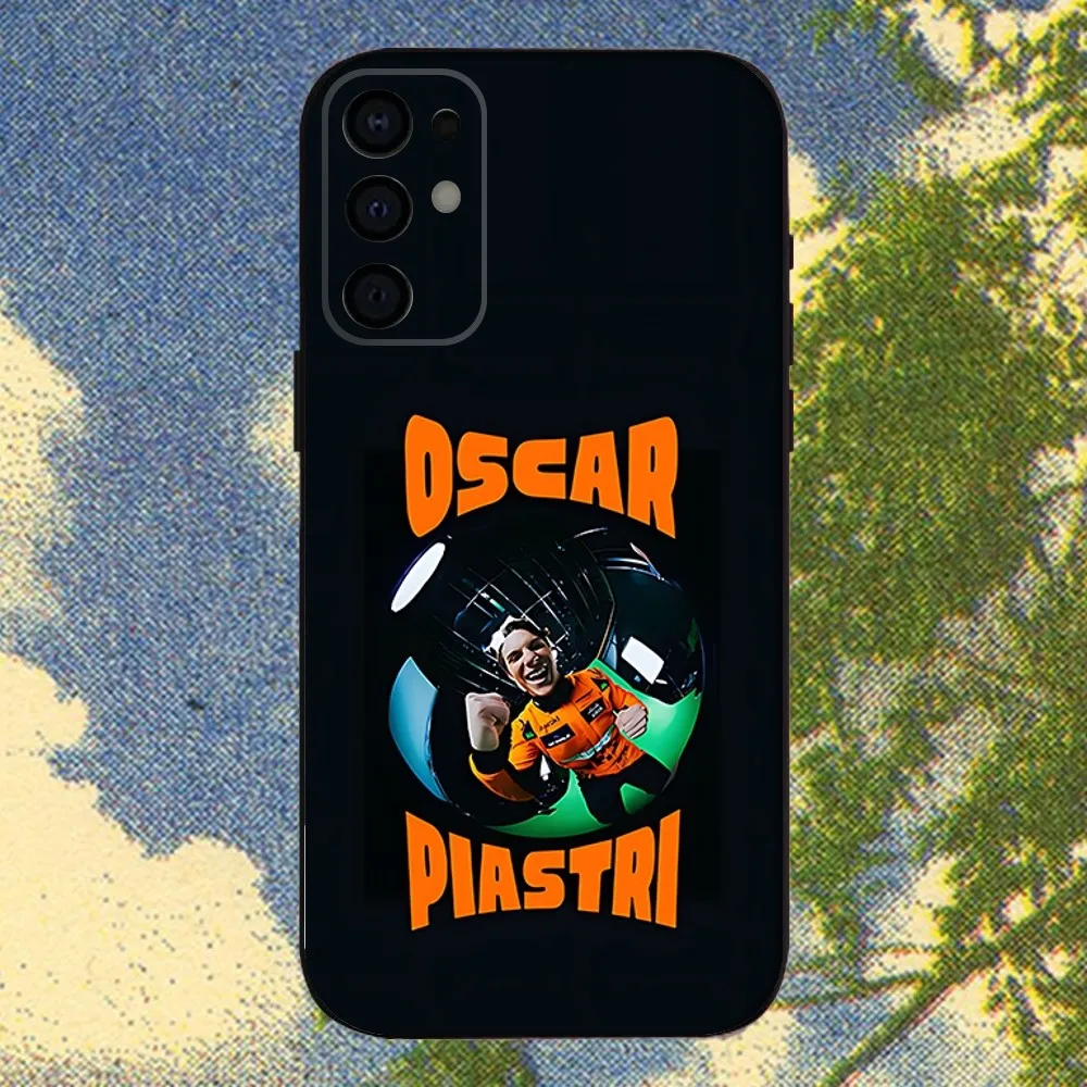 Oscar Piastri Inspired Black Phone Case Cover