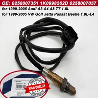 OEM 17014 0258007351 LSU4.2 WideBand O2 Sensor AFR For 1999-2005 VW Jetta Audi A3 A4 A8 1.8L-L4 1K0998262D 0258007057 234-5112 1