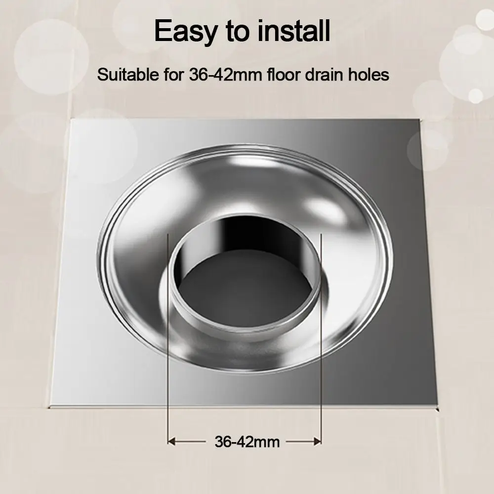 Description Picture 6 of itemAnti-odor Shower Floor Drain Core Anti Insect Backflow Preventer Sink Strainer Dectable Universal Fast Drainage Floor Drain